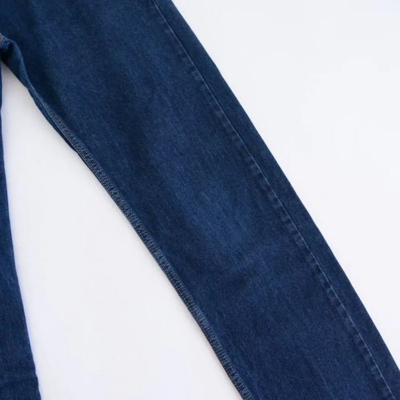 Levi's 505 Straight Leg  Dark Wash Denim Jeans 30/32 - Picture 10 of 12